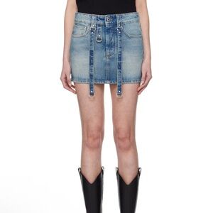 Off-White | Faded mini skirt